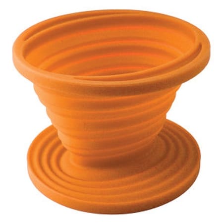 Ust Brands UST Brands FlexWare Orange Coffee Drip 3.25 in. H X 4.5 in. W X 4.5 in. L 1 pk 1156915